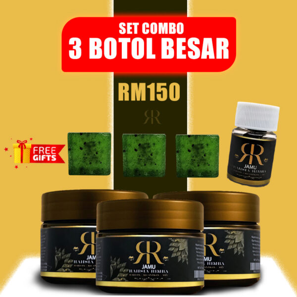 3 BOTOL BESAR JAMU RAHSIA RIMBA